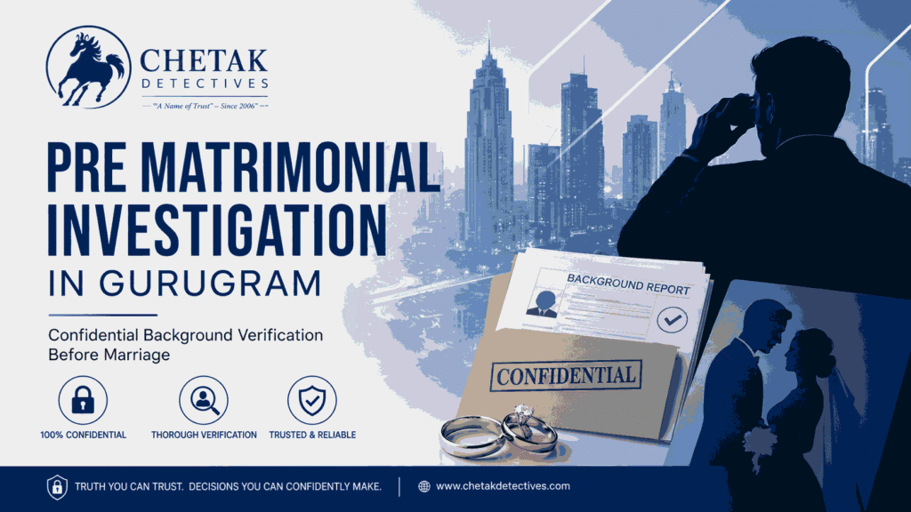 Pre Matrimonial Investigations in Gurugram